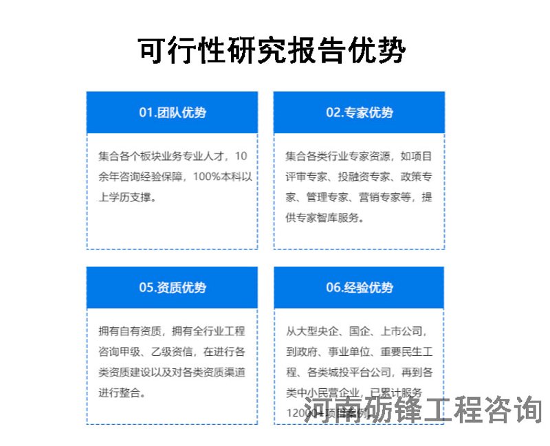 可行性报告编制